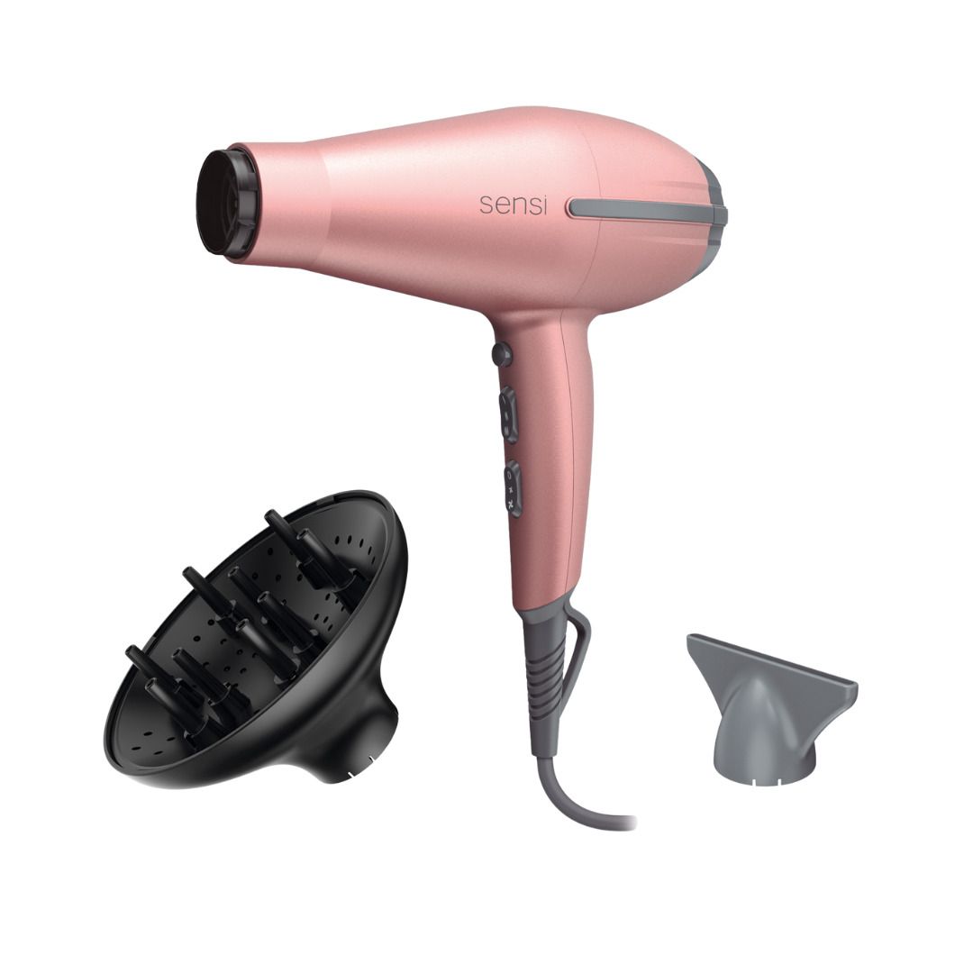 Asciugacapelli Tempo 5D Sensi Rosa Metallizzato 2.200 W - GA.MA