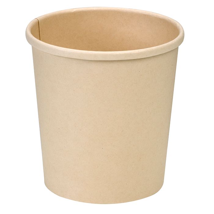Set da 500 pezzi - Contenitore in cartone per alimenti con coperchio 470 ml - Firstpack