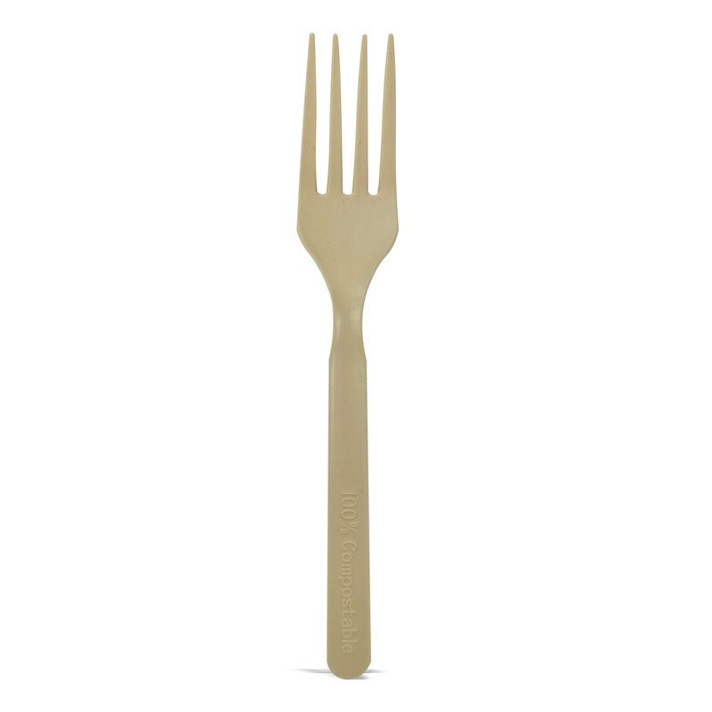 Set da 1000 pezzi - Forchetta in bamboo 15 cm - Firstpack