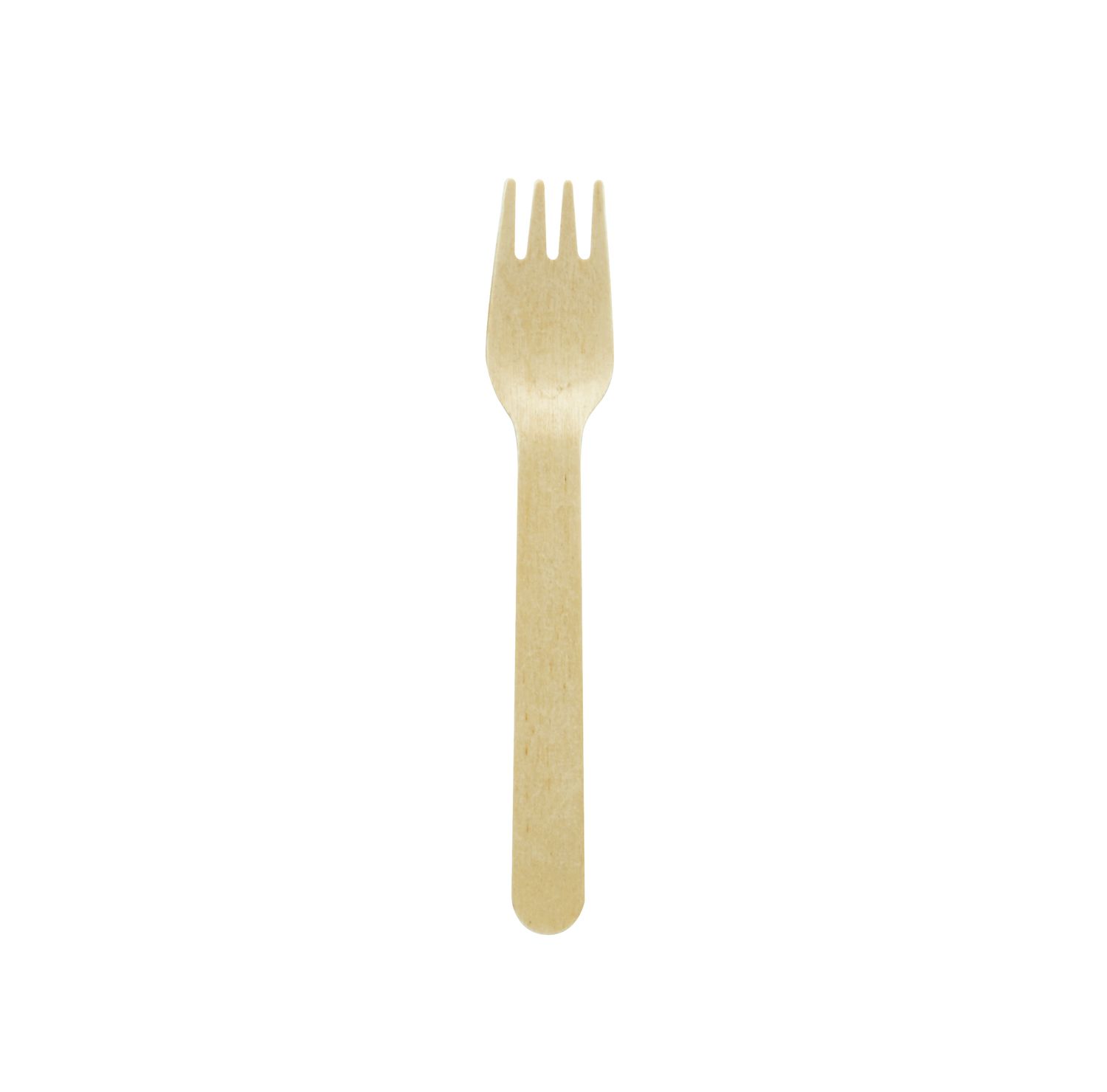 Set da 2000 pezzi - Forchetta in legno 15,8 cm - Firstpack