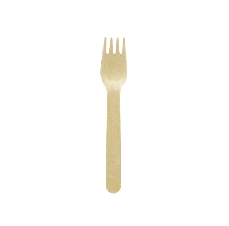 Set da 2000 pezzi - Forchetta in legno 15,8 cm - Firstpack