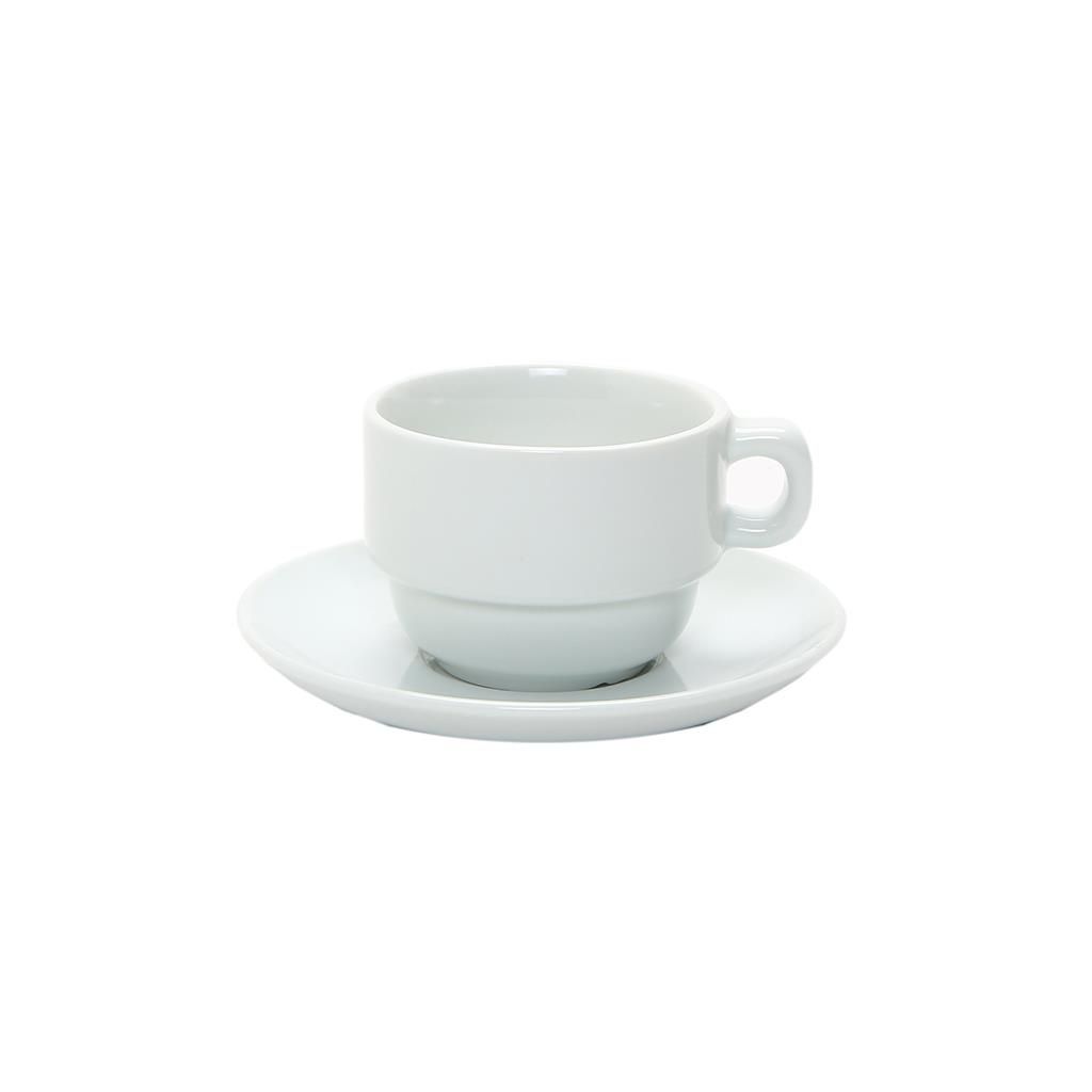 Tazza te impilabile senza piatto 17 cl Roma - Saturnia