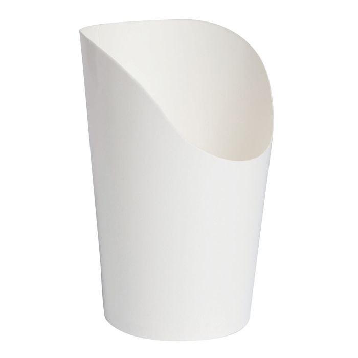 Set da 1200 pezzi - Contenitore per cibo bianco 8 x 6 x 11,7 cm - Firstpack
