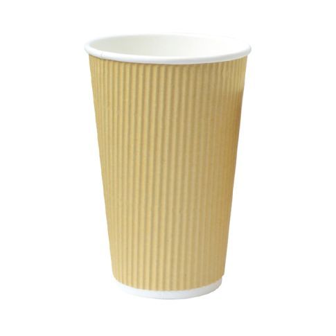 Set da 1000 pezzi - Bicchiere in cartone beige 120 ml - Firstpack