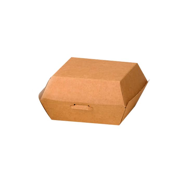 Set da 500 pezzi - Porta hamburger in cartone 13 x 12 cm - Firstpack