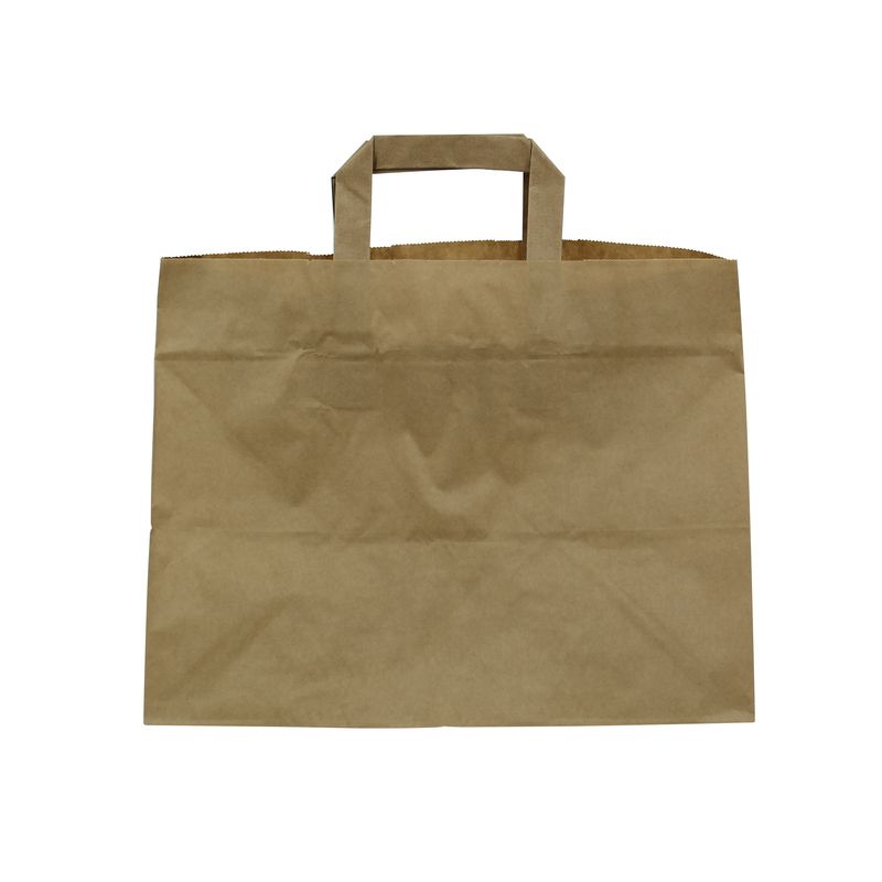 Set da 250 pezzi - Sacchetto con manici marrone 32 x 20 x 25 cm - Firstpack