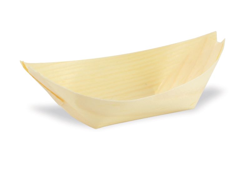 Set da 800 pezzi - Barchetta in legno 11,5 x 6,5 cm - Firstpack