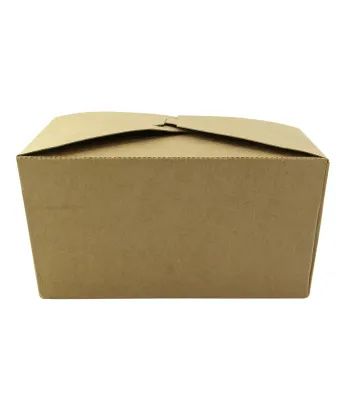 Set da 200 pezzi - Scatola per cibo a 2 scomparti 21,4 x 16 cm - Firstpack