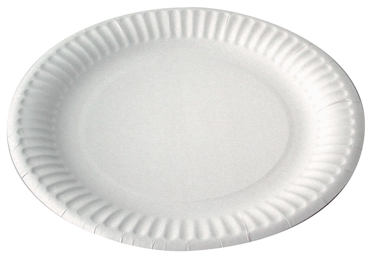 Set da 1000 pezzi - Piatto in cartone bianco 23 cm - Firstpack