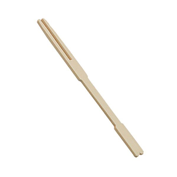 Set da 2000 pezzi - Mini forchettina in bamboo 9 cm - Firstpack