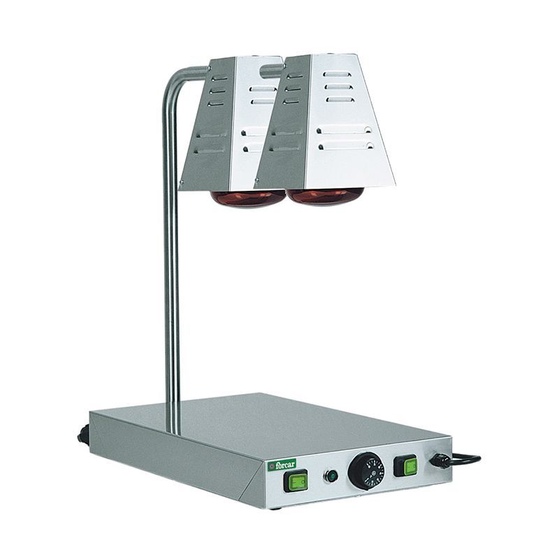 Lampade a Infrarossi con Piano Caldo 58 x 33 cm - Forcar