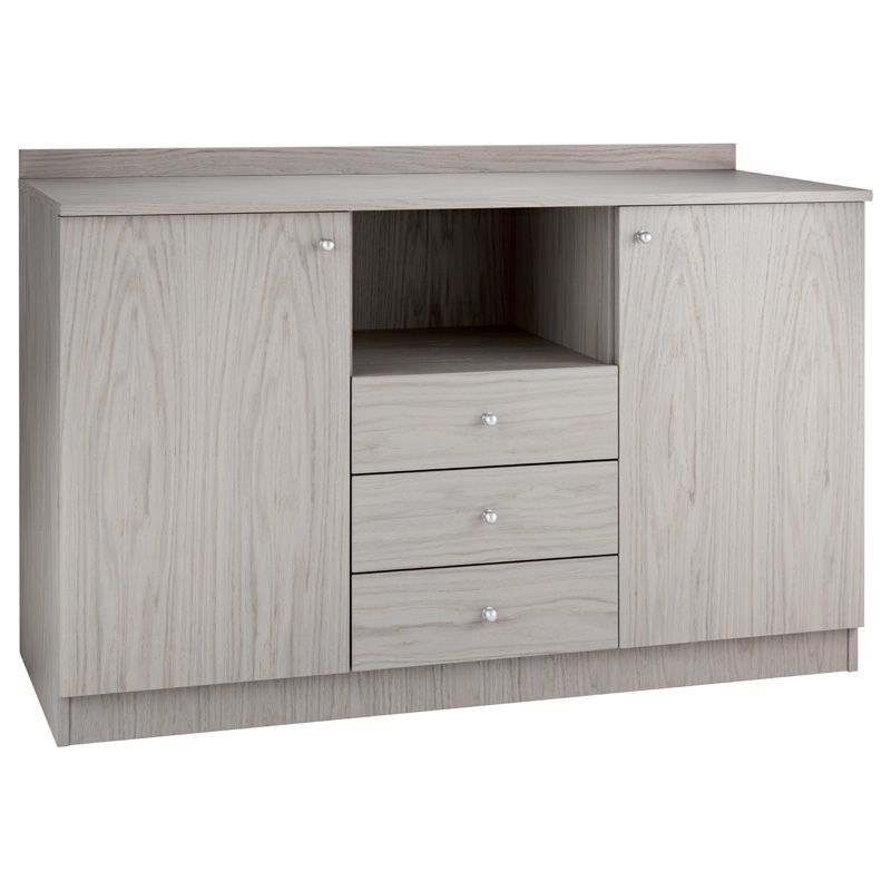 Mobile in Legno 136 x 48 cm Grigio Cenere - Forcar