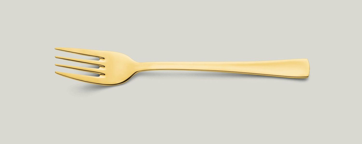 Forchetta da pranzo 191 mm Atlantic PVD Gold - Amefa