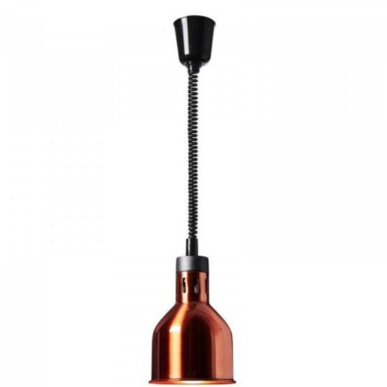 Lampada Riscaldante a Infrarossi a Sospensione HLEBD 17,5 cm Rame - Forcar