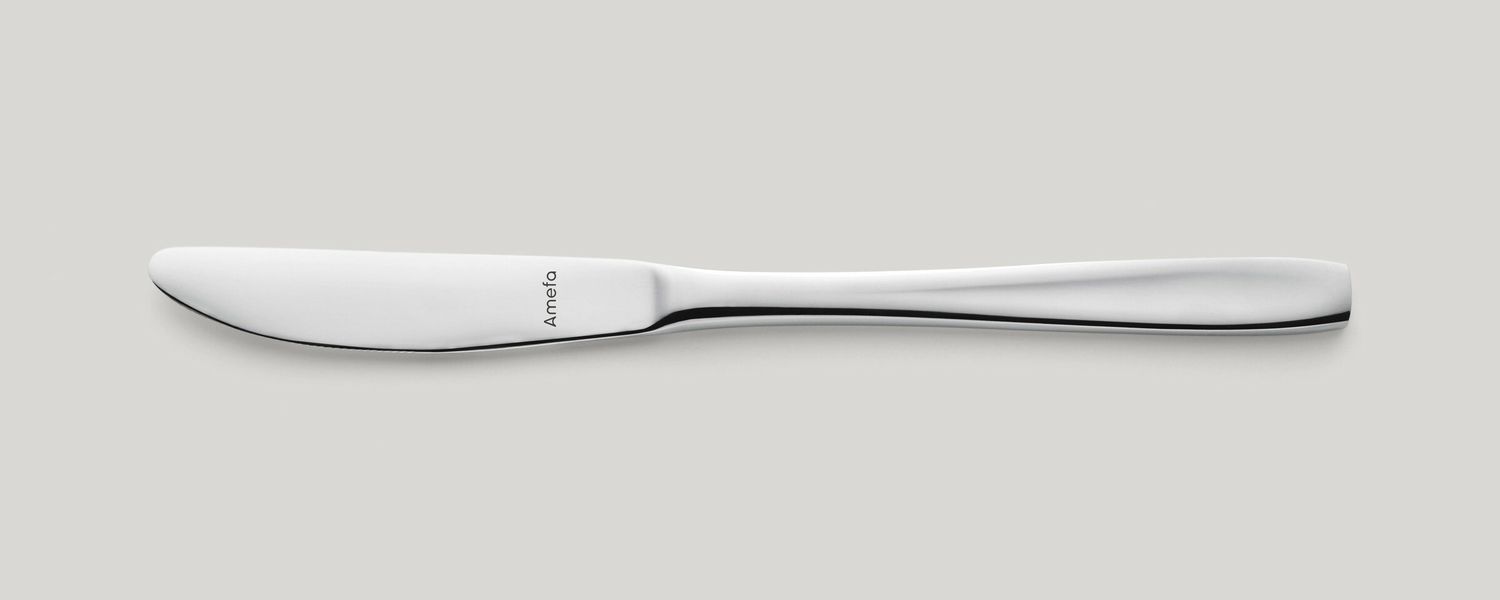 Coltello da pranzo manico pieno 215 mm Hotel - Amefa