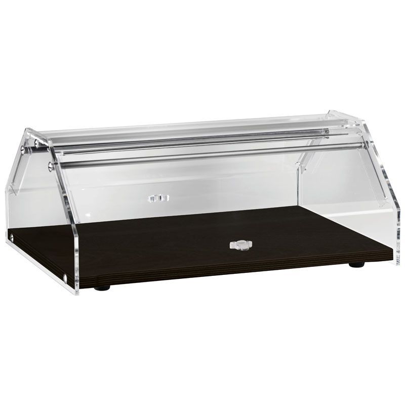 Vetrina Porta Brioches 50 x 35 cm Nero - Forcar