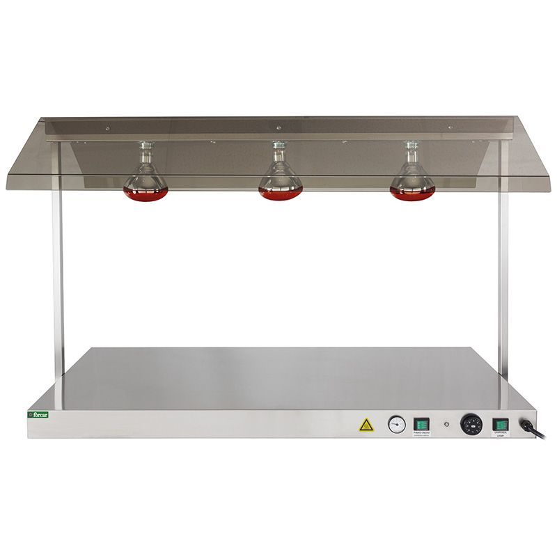Lampade a Infrarossi con Piano Caldo 127 x 68 cm - Forcar