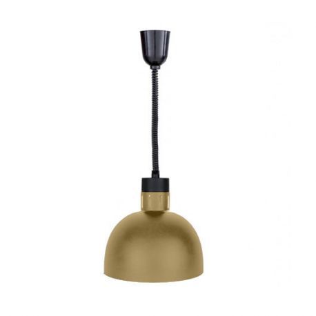 Lampada Riscaldante a Infrarossi a Sospensione HLEFD 27 cm Oro - Forcar