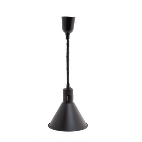Lampada Riscaldante a Infrarossi a Sospensione HLCN 27 cm Nero - Forcar
