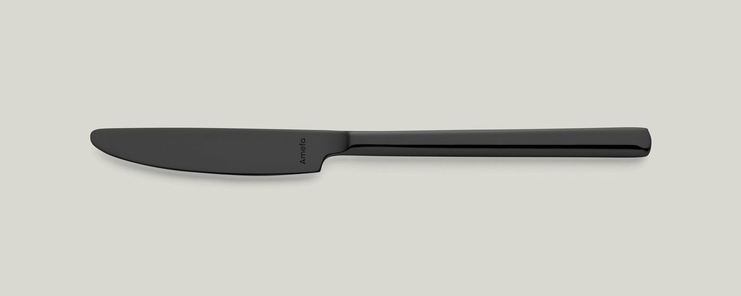 Coltello da dessert manico pieno 205 mm Metropole PVD - Amefa