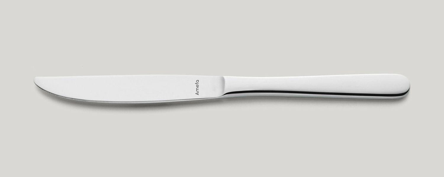 Coltello da pranzo manico pieno 230 mm Lido - Amefa