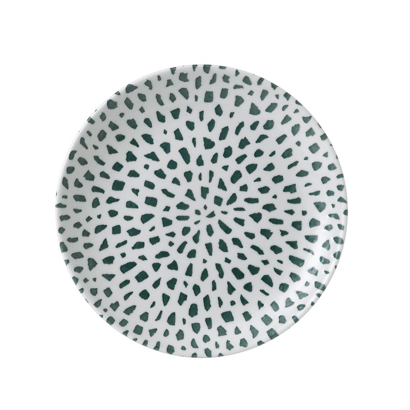 Piatto coupè 21.7 cm Terrazzo Green - Dudson