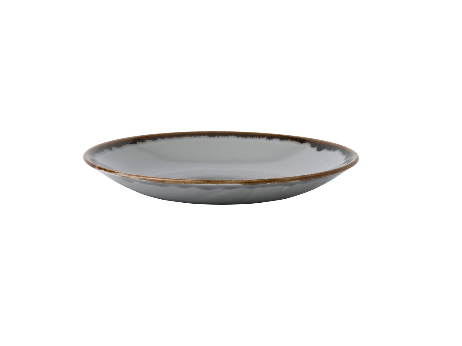 Piatto coupè profondo 25.5 cm Harvest Grey - Dudson
