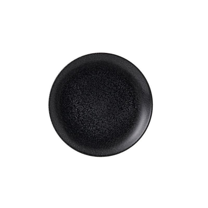 Piatto coupè 16.5 cm Evo Origins Midnight Black - Dudson