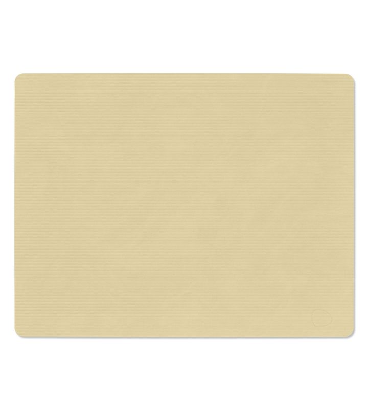 Tovaglietta Corduroy Square Lemon Sorbet 35x45 cm - Lind DNA