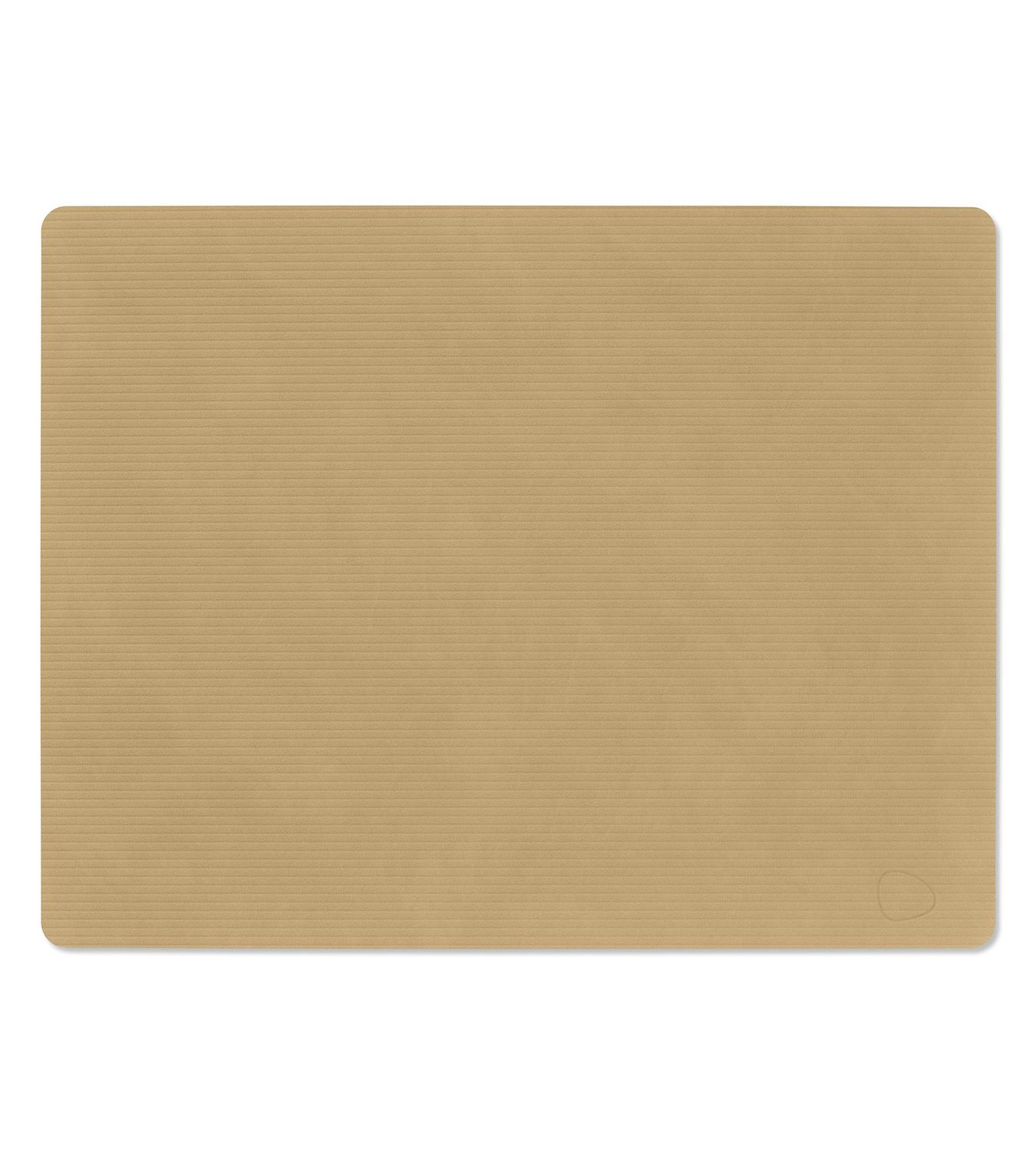 Tovaglietta Corduroy Square Khaki 35x45 cm - Lind DNA