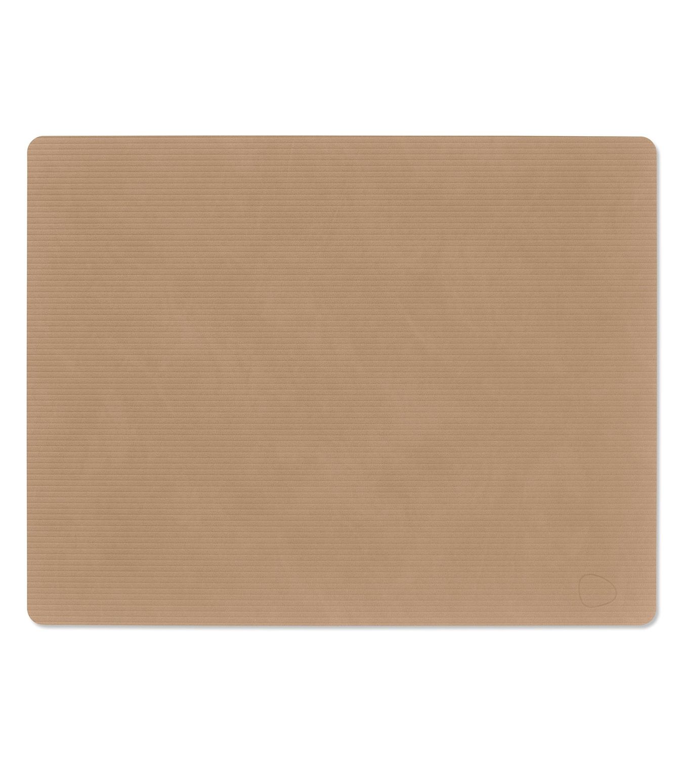 Tovaglietta Corduroy Square Nougat 35x45 cm - Lind DNA