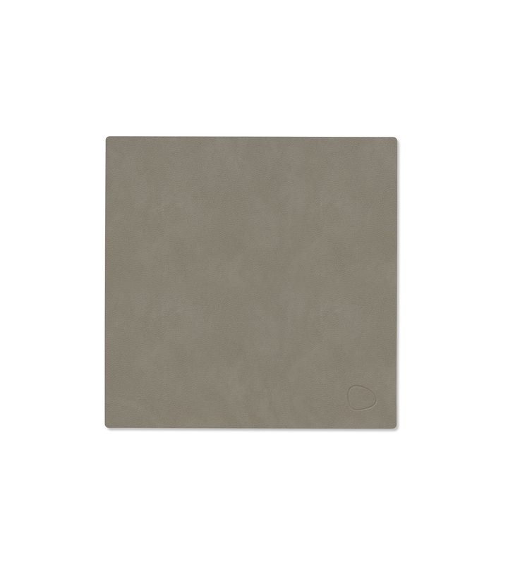 Tovaglietta Nupo Square Flint Grey 28x28 cm - Lind DNA
