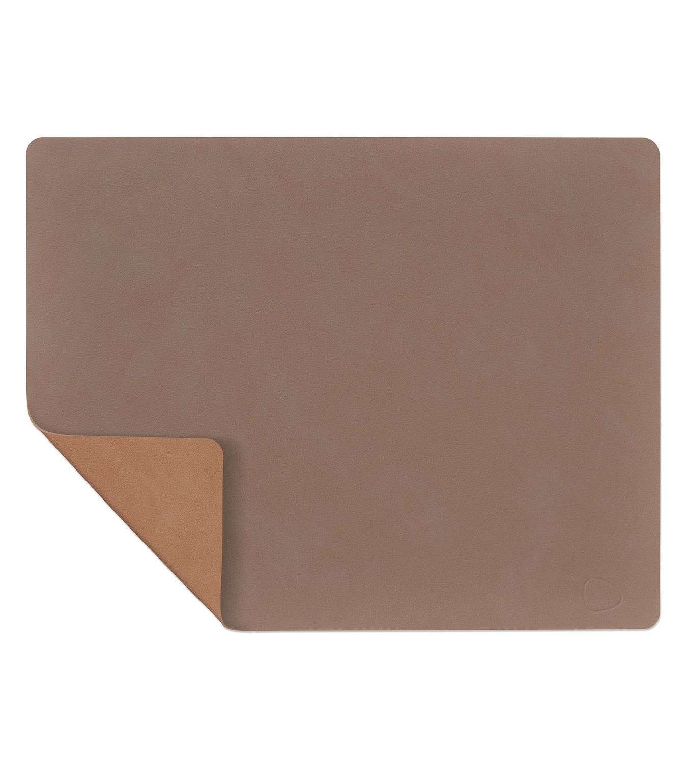 Tovaglietta Double Square Nupo Truffle/ Nupo Old Rosa 35x45 cm - Lind DNA