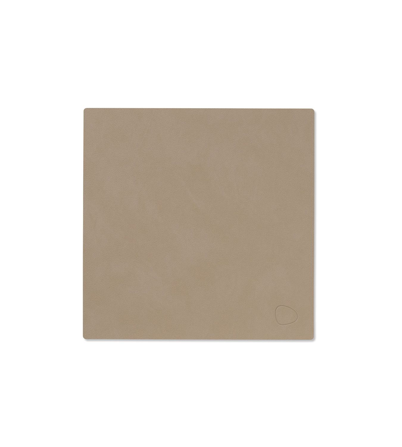 Tovaglietta Nupo Square Clay Brown 28x28 cm - Lind DNA
