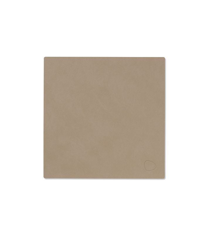 Tovaglietta Nupo Square Clay Brown 28x28 cm - Lind DNA