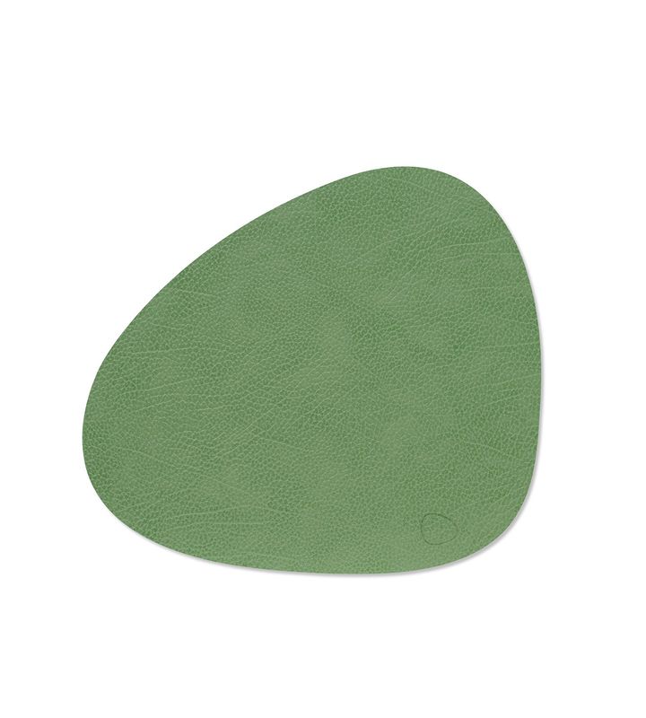 Tovaglietta Hippo Curve Forest Green 31x35 cm - Lind DNA
