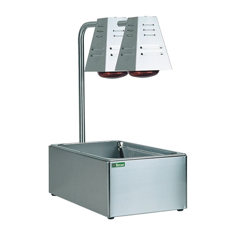 Lampade a Infrarossi con Contenitore GN 1/1 60 x 33 cm - Forcar