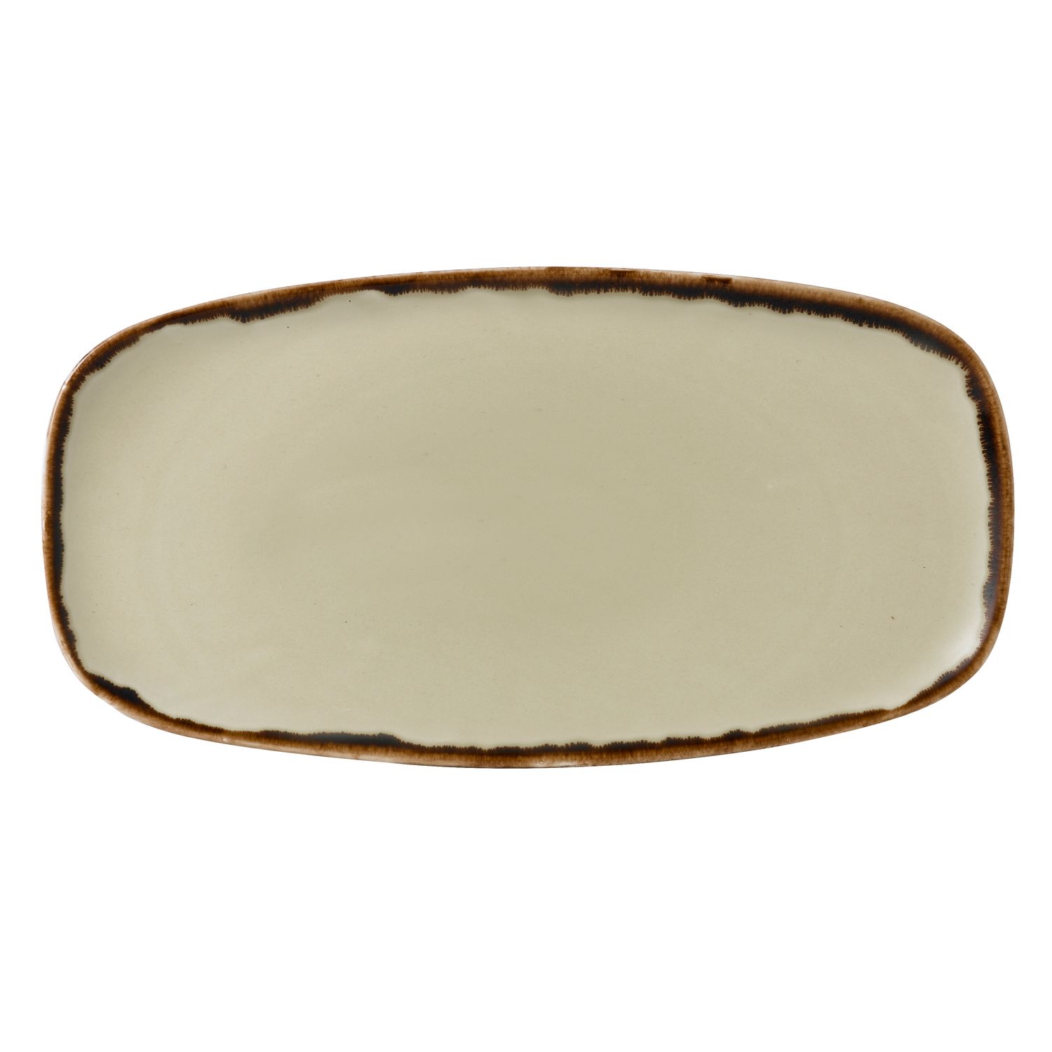 Chef's piatto rettangolare 29.8x15.3 cm Harvest Linen - Dudson