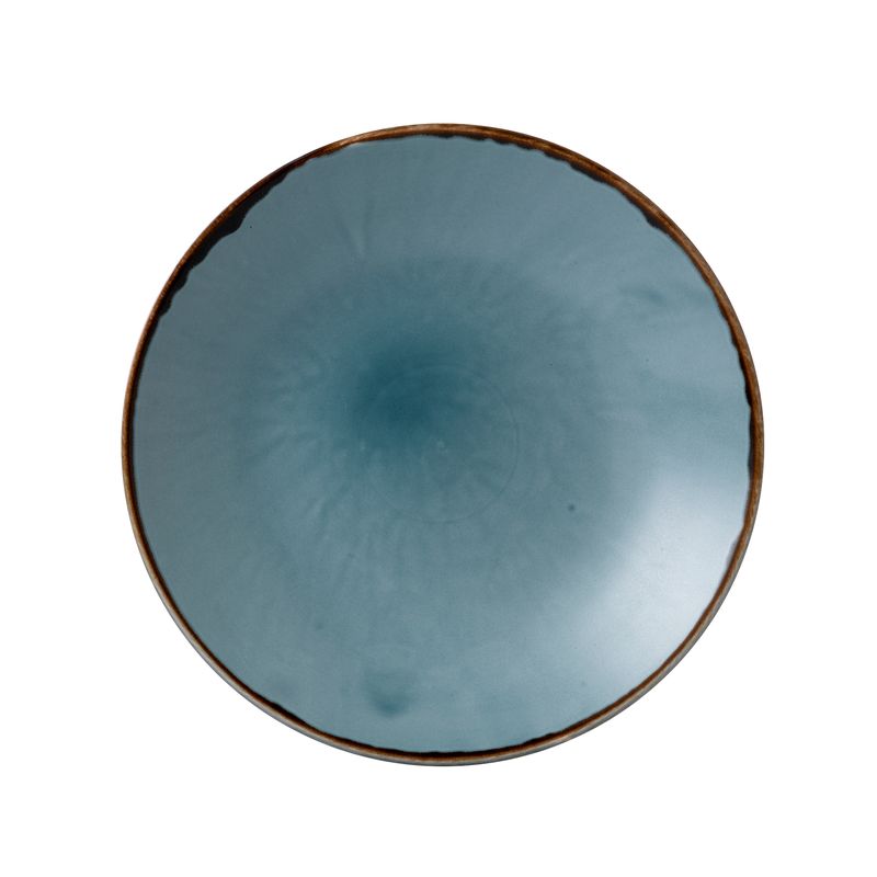 Piatto coupè profondo 25.5 cm Harvest Blue - Dudson