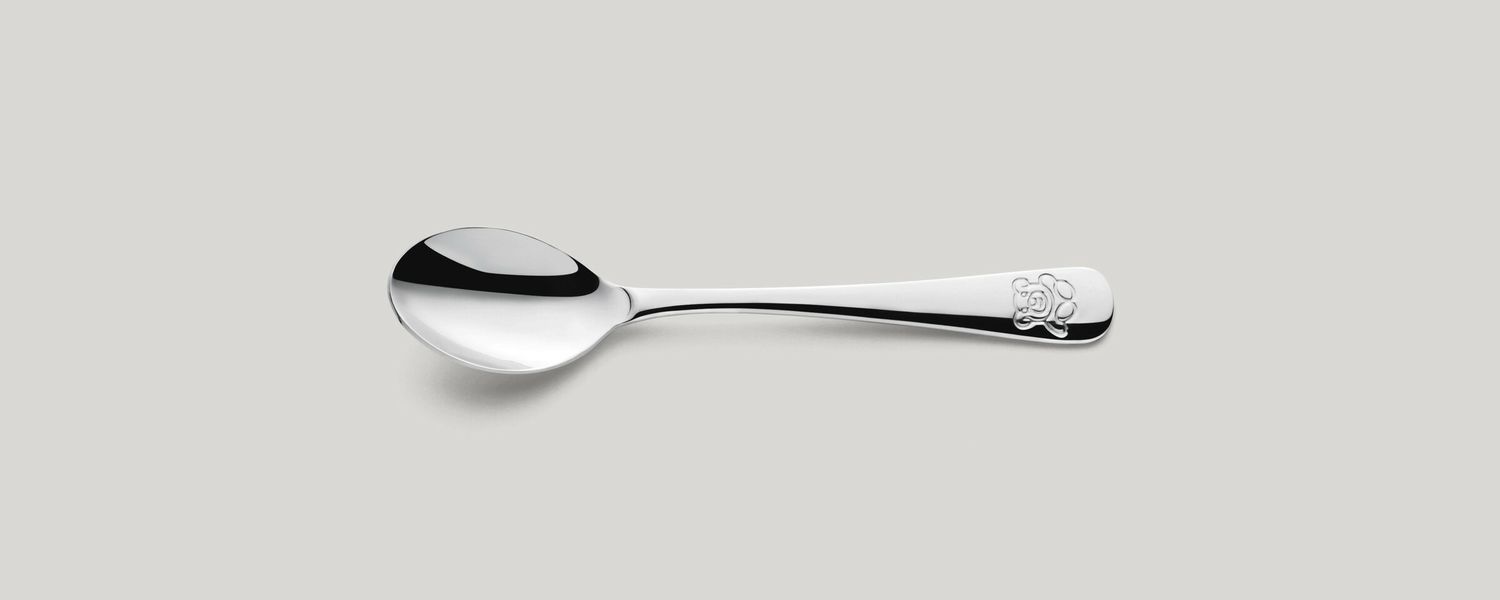 Cucchiaio da dessert per bambini 131 mm Teddy Bear - Amefa