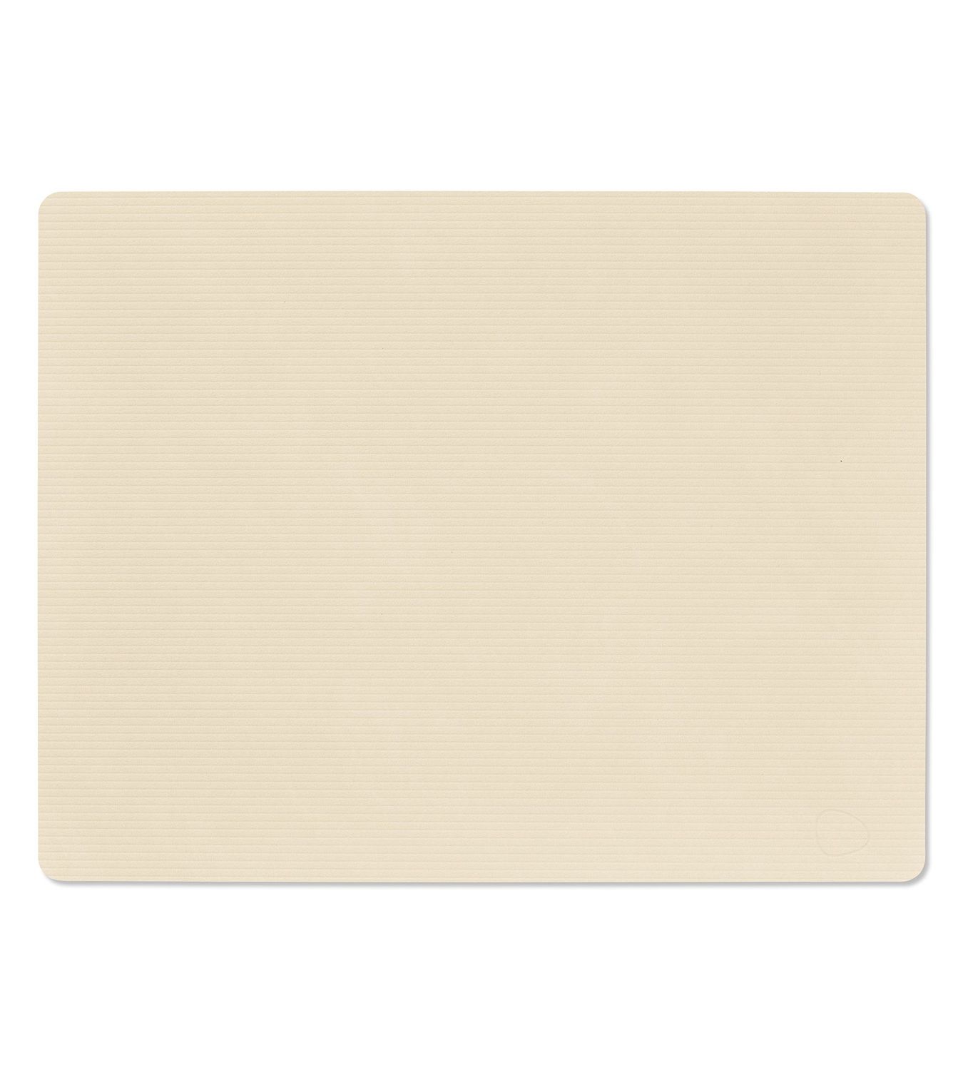 Tovaglietta Corduroy Square Vanilla 35x45 cm - Lind DNA