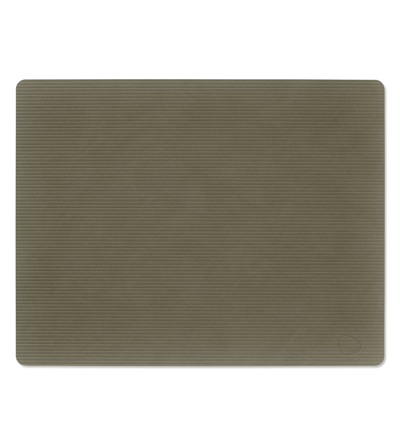 Tovaglietta Corduroy Square Army Green 35x45 cm - Lind DNA