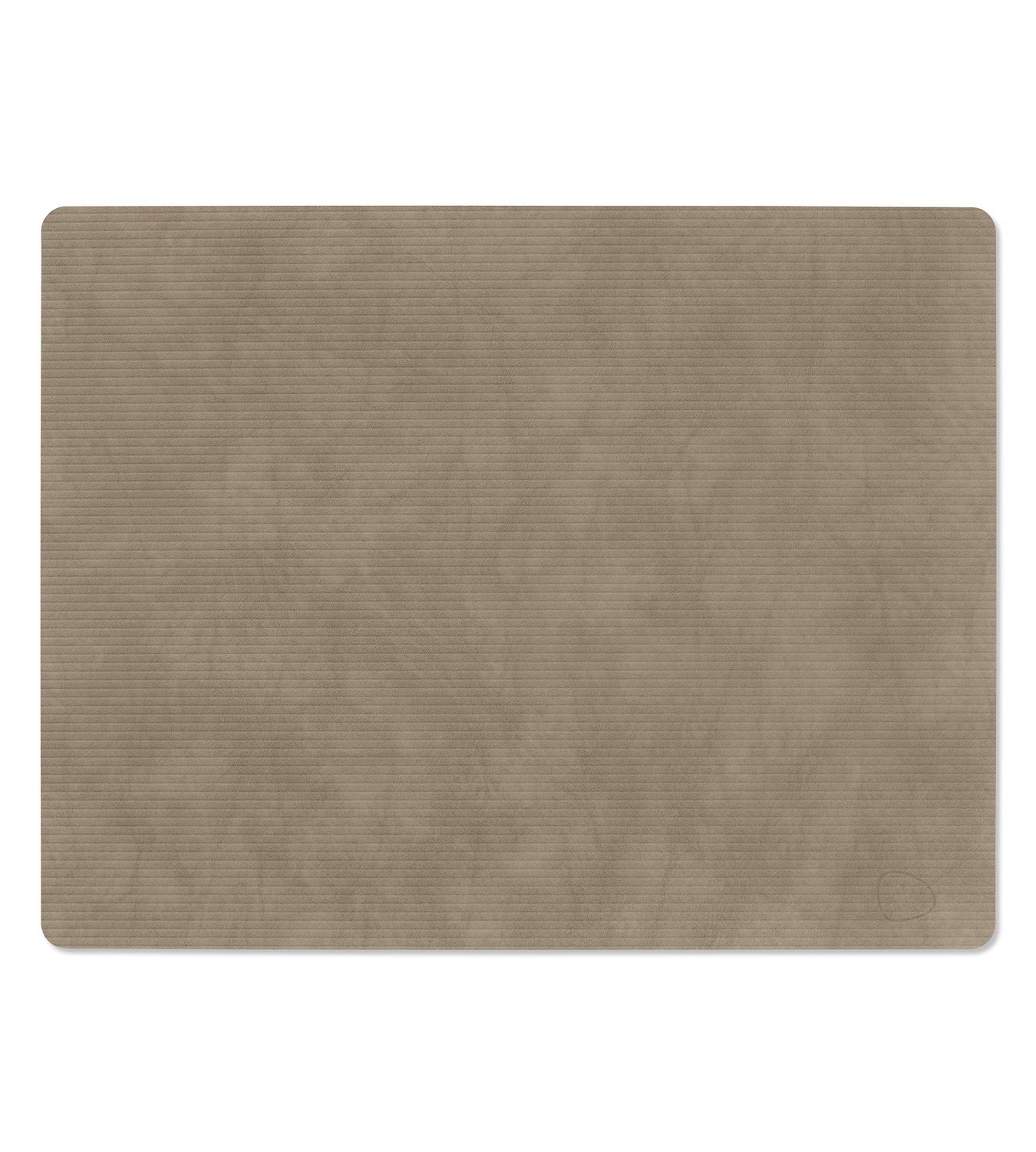 Tovaglietta Corduroy Square Normad Grey 35x45 cm - Lind DNA
