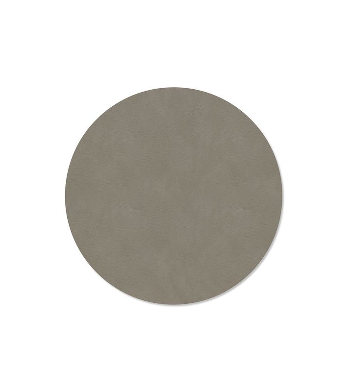 Tovaglietta Nupo Circle Flint Grey 30 cm - Lind DNA
