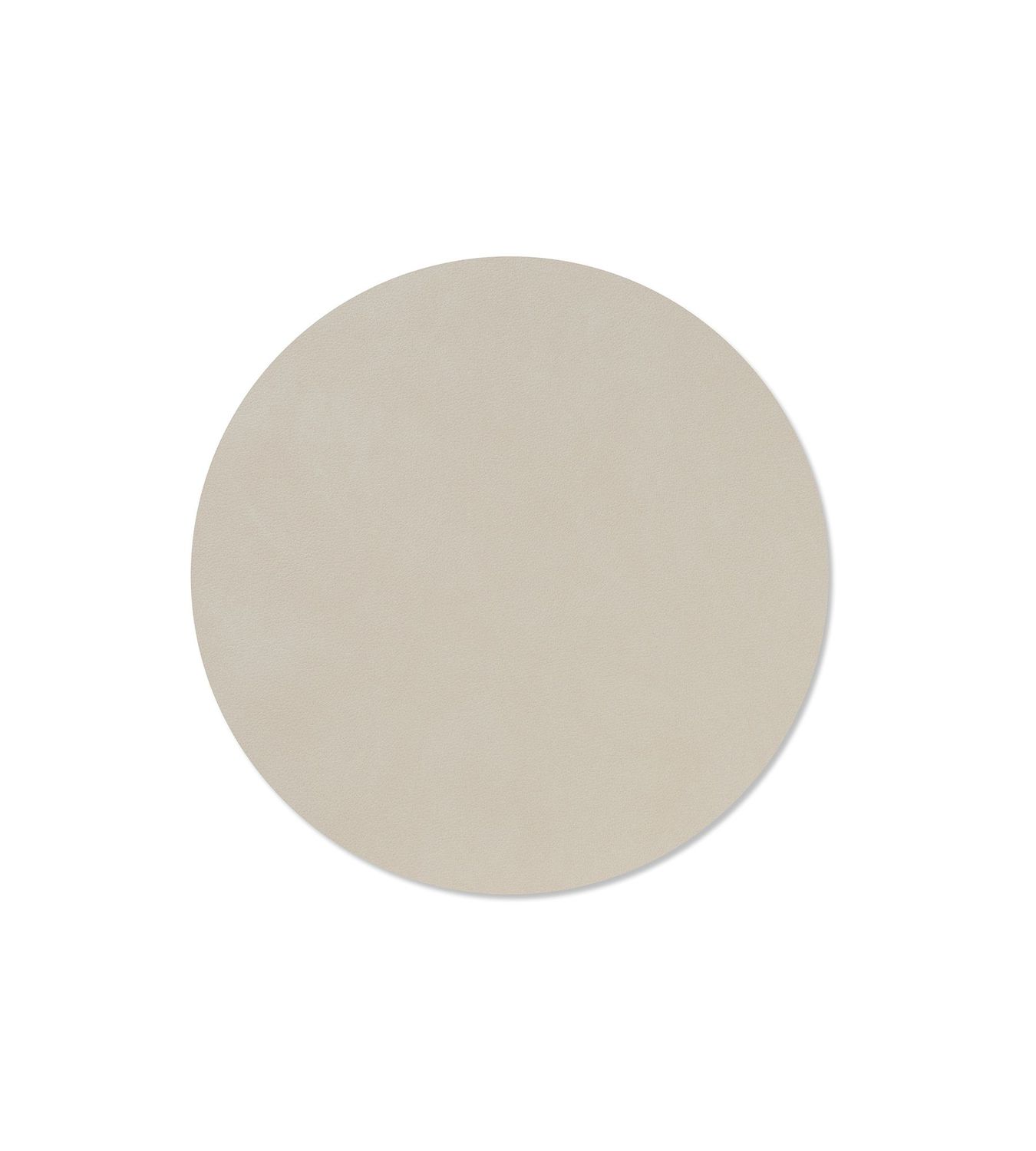 Tovaglietta Nupo Circle Oyster White 30 cm - Lind DNA