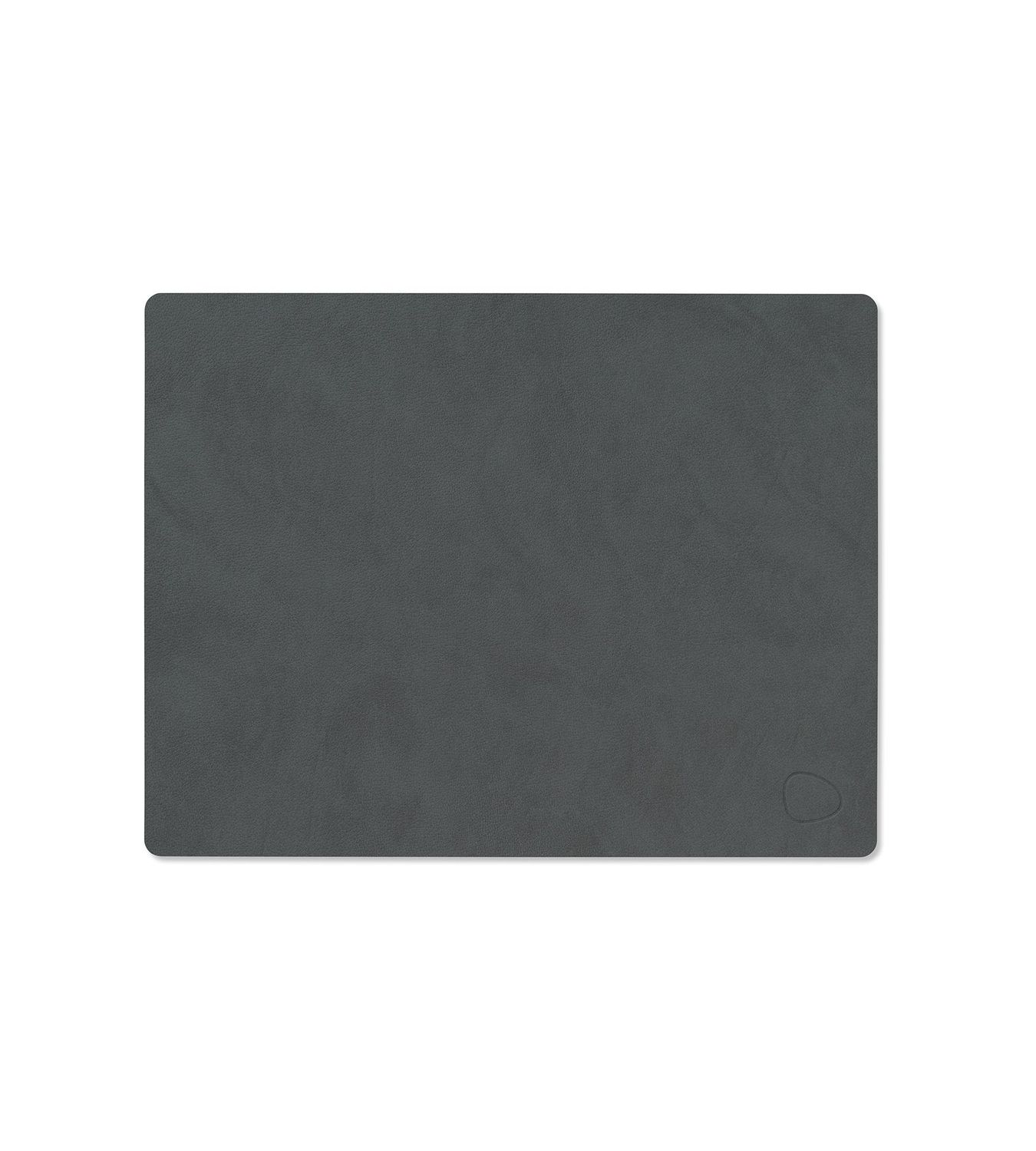 Tovaglietta Nupo Square Anthracite 26,5x34,5 cm - Lind DNA