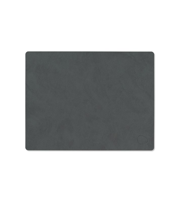 Tovaglietta Nupo Square Anthracite 26,5x34,5 cm - Lind DNA