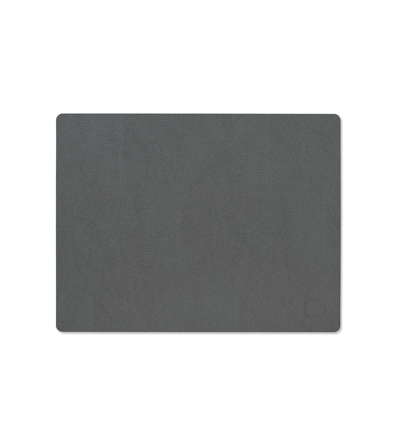 Tovaglietta Serene Square Anthracite 26,5x34,5 cm - Lind DNA
