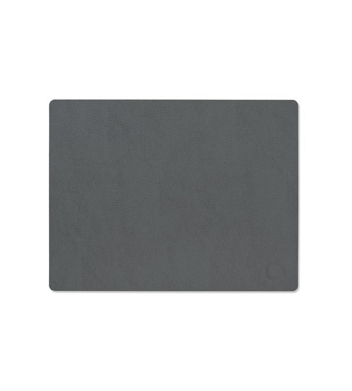 Tovaglietta Serene Square Anthracite 26,5x34,5 cm - Lind DNA