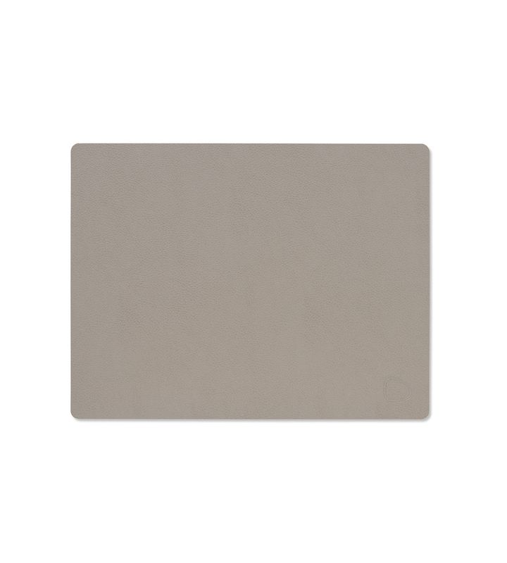 Tovaglietta Serene Square Ash Grey 26,5x34,5 cm - Lind DNA